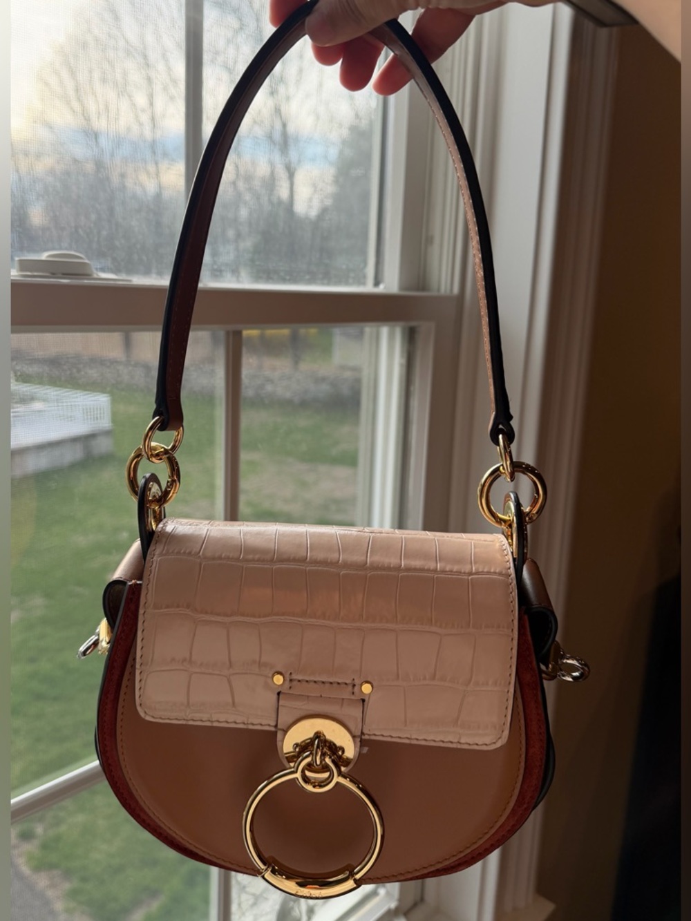 Chloe Tricolor Shoulder Bag - Picture 14 of 16
